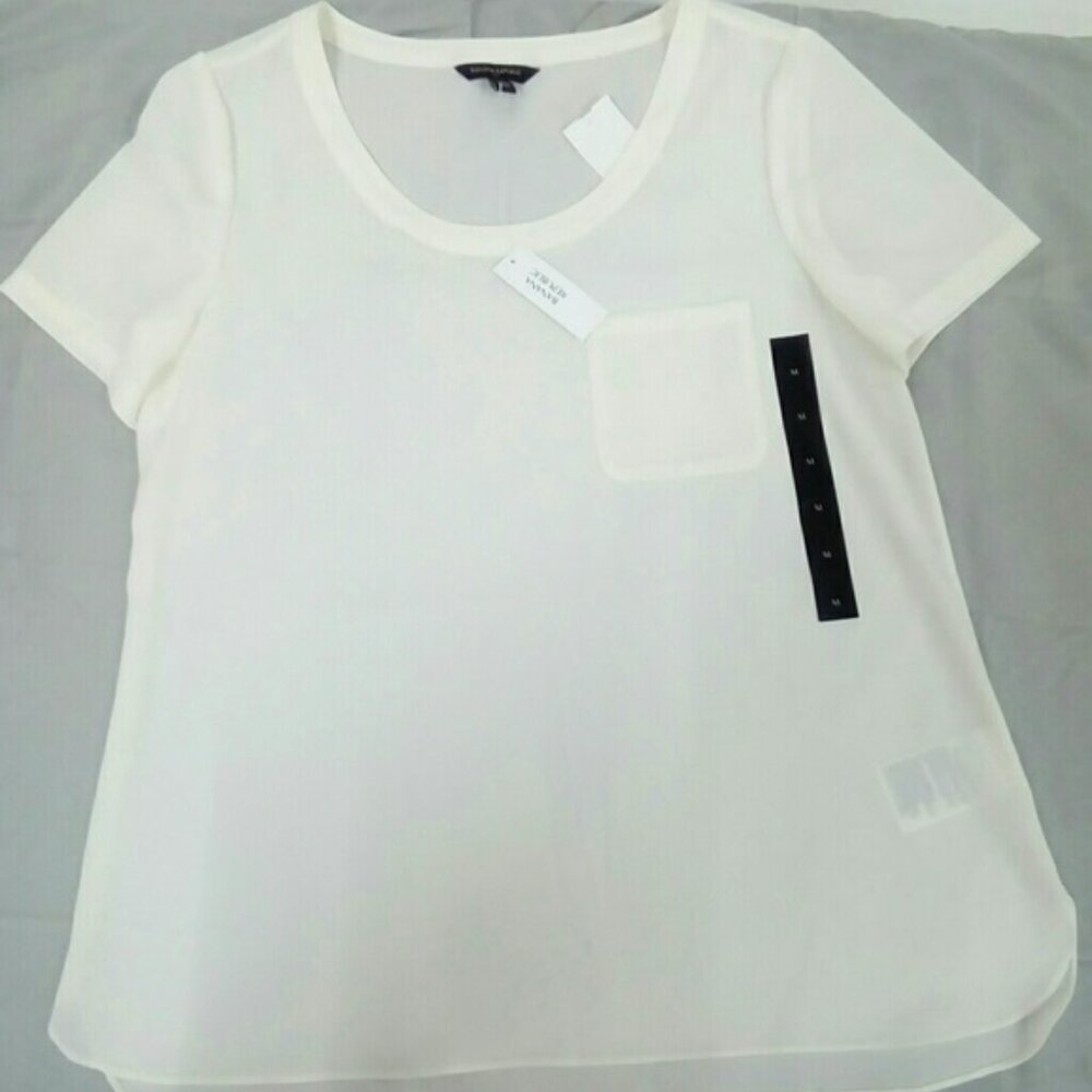 NWT Banana Republic Cream Top size M